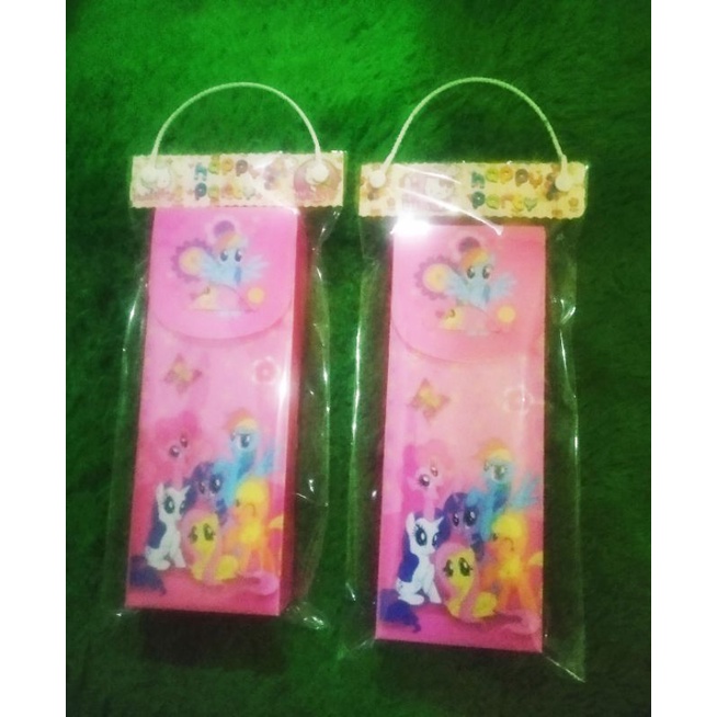 Order Request 25 paket Snack ultah + 25 Souvenir ultah kotak pensil