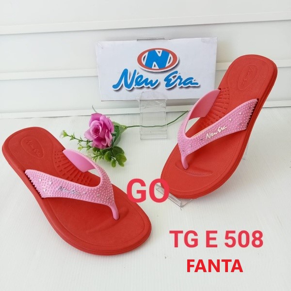 sogo NEW ERA TG CNC 508 Sandal Japit Anak Perempuan Tanggung Sendal Jepit Karet Anti Slip Original