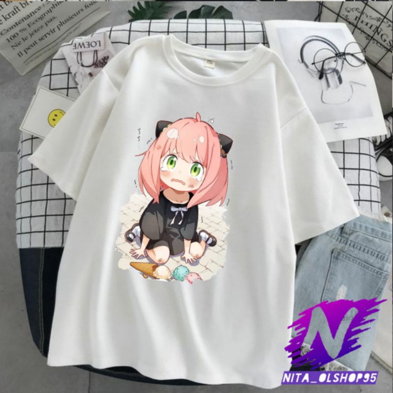 kaos Anya baju anak anya forger spy x family