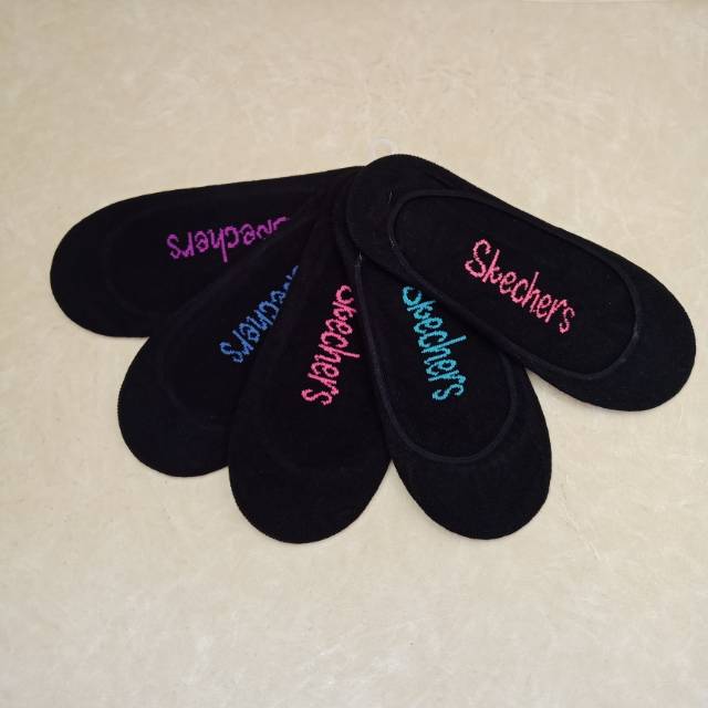 ORI SALE 70% Kaos Kaki Hidden Socks Skechers 1 Pack isi 5 pasang