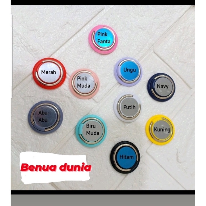 CINCIN HP MAGNET HOLDER-RING STAND HP BULAT-BENUA DUNIA