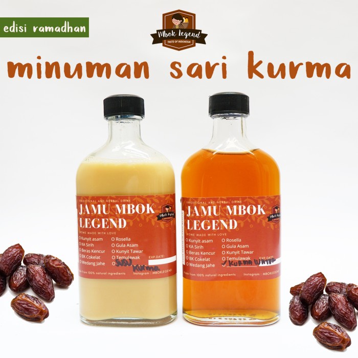 

[EDISI RAMADHAN] SUSU KURMA - Botol Kaca 1L (BERKUALITAS)