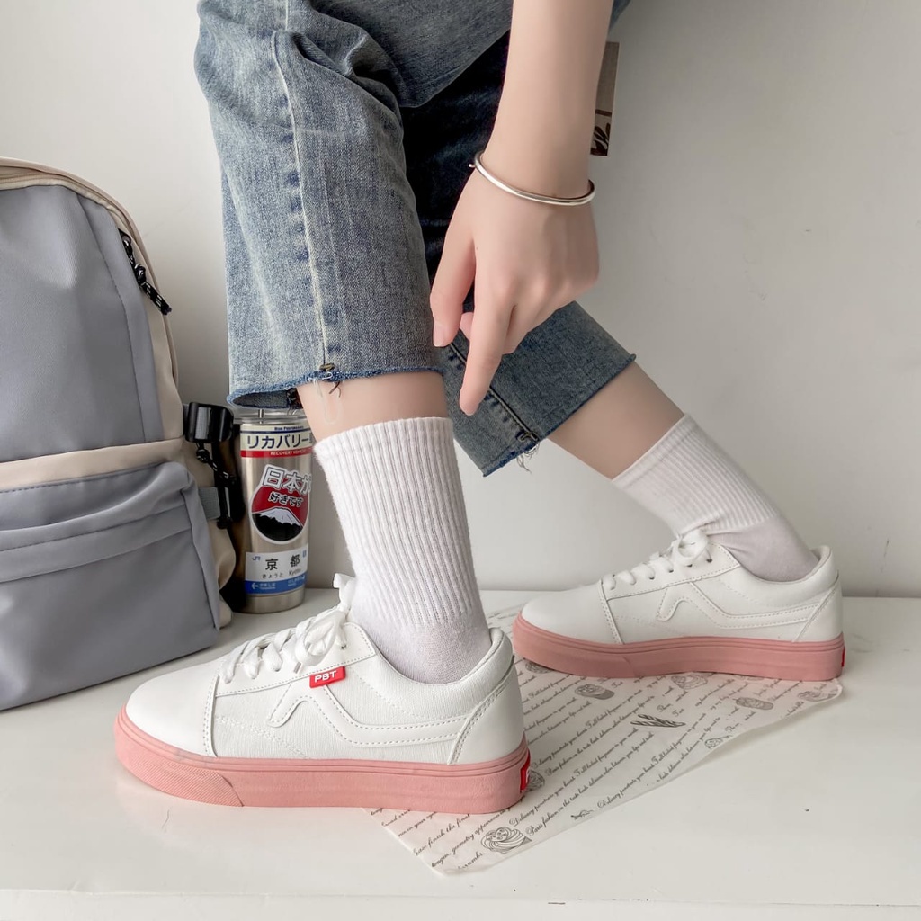 M Footwear - Sepatu Sneakers Canvas Wanita Import - CGA6148