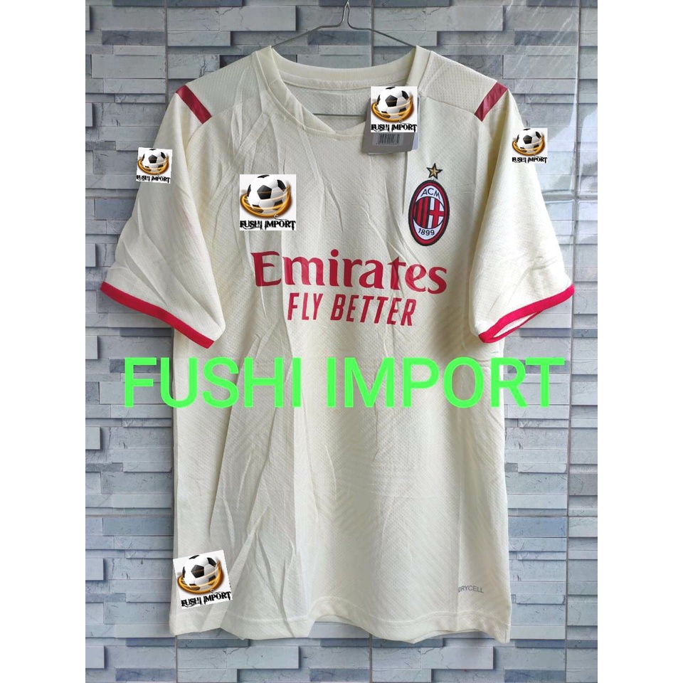 HQ JERSEY BOLA MILANN AWAY 2021-2022 GO HQ IMPORT