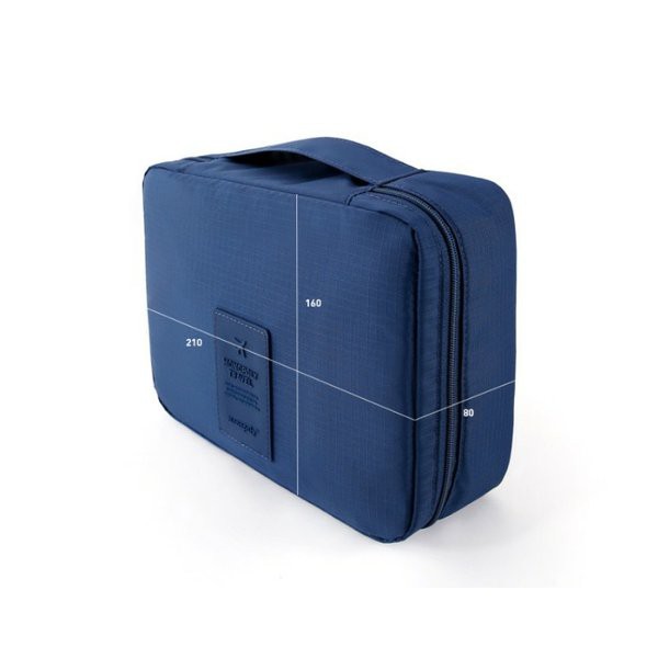 Travel Pouch Bag Traveling Bag Tas Kosmetik Multifungsi