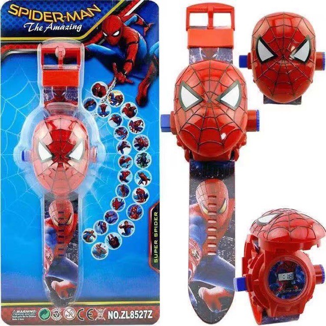 BAJ Jam Tangan Anak Laser Proyektor LED digital Kepala Jumbo Karakter LOL AVENGERS - JA011