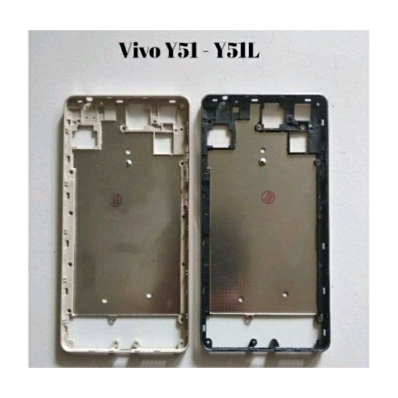 Tutup Mesin - Tulang Casing Belakang - Rangka Casing Belakang - Bezel Casing Vivo Y51 - Y51L
