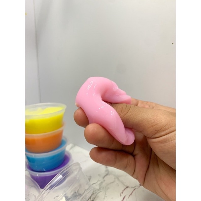 PAKET SLIME TOFU WARNA WARNI BONUS SLIME ACTIVATOR || SLIME MURAH