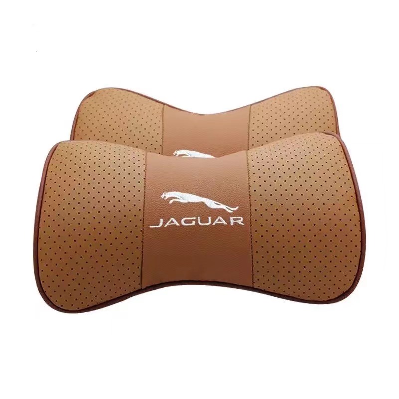 G-club Bantal Sandaran Kepala Bahan Kulit breathable Untuk Jaguar