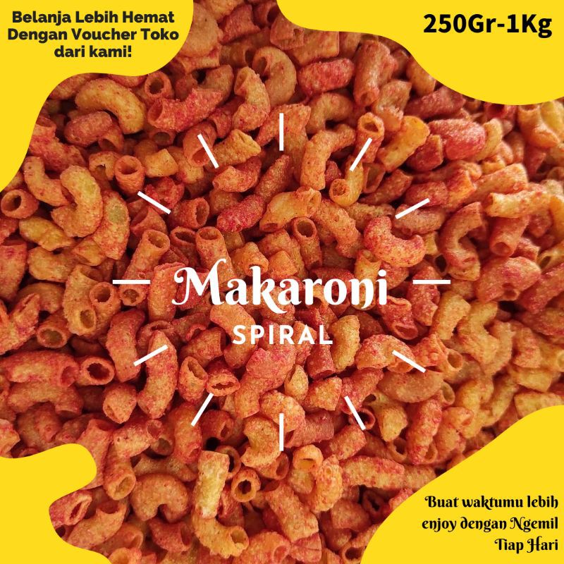 

MAKARONI SPIRAL PEDAS 250GR-1KG