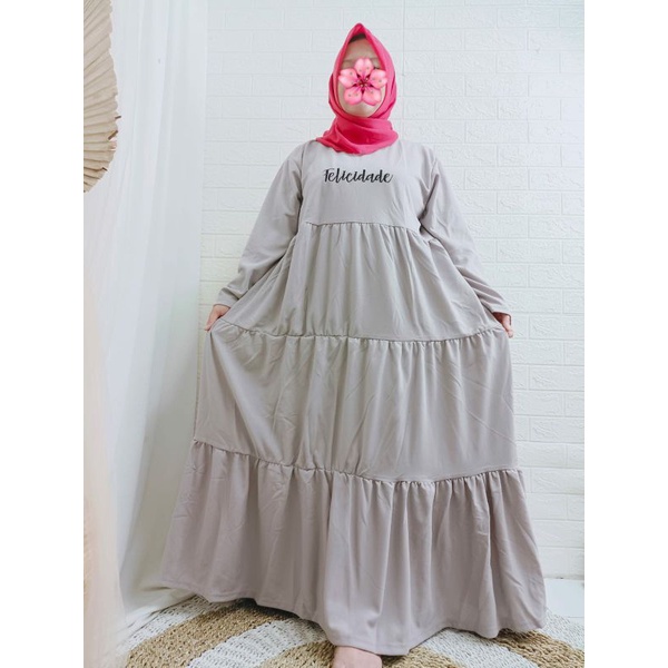 GAMIS JUMBO WANITA VOXY RUMBAI LD 120cm