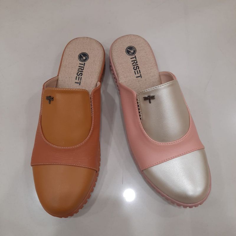 sepatu slop wanita ringan Triset