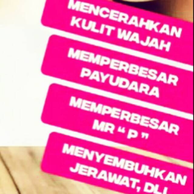 Minyak khusus utk kaum adam & hawa