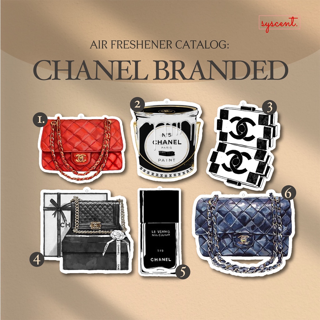 SYSCENT Air Freshener BRANDED CHANNEL (Parfum Mobil/Pewangi Ruangan)