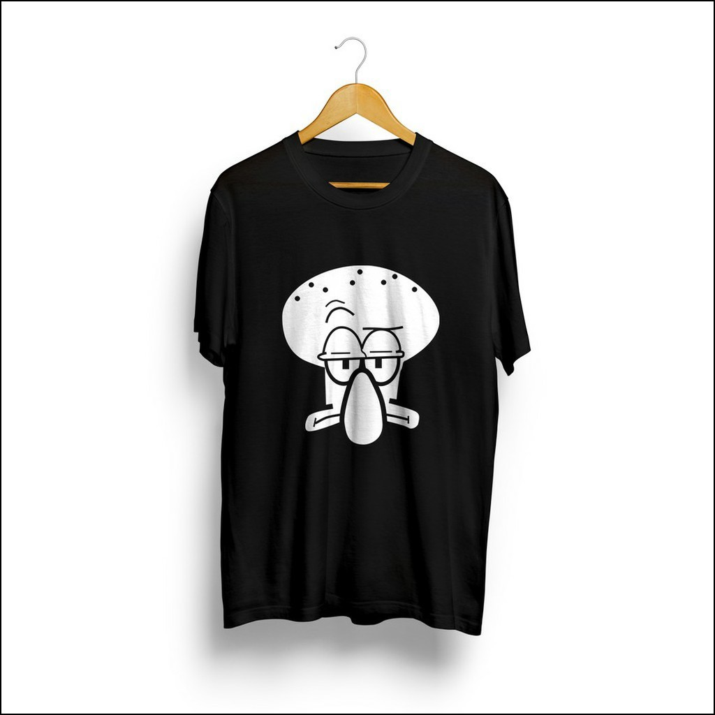 BAJU Pria BIG SIZE SQUIDWORD LUCU M L XL 2XL 3XL 4XL 5XL UKURAN JUMBO COMBED PREMIUM DISTRO TERLARIS