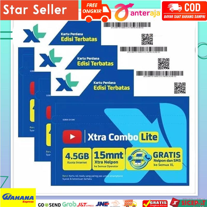 XL Axiata Xtra Combo Lite Kartu Perdana [4.5 GB]