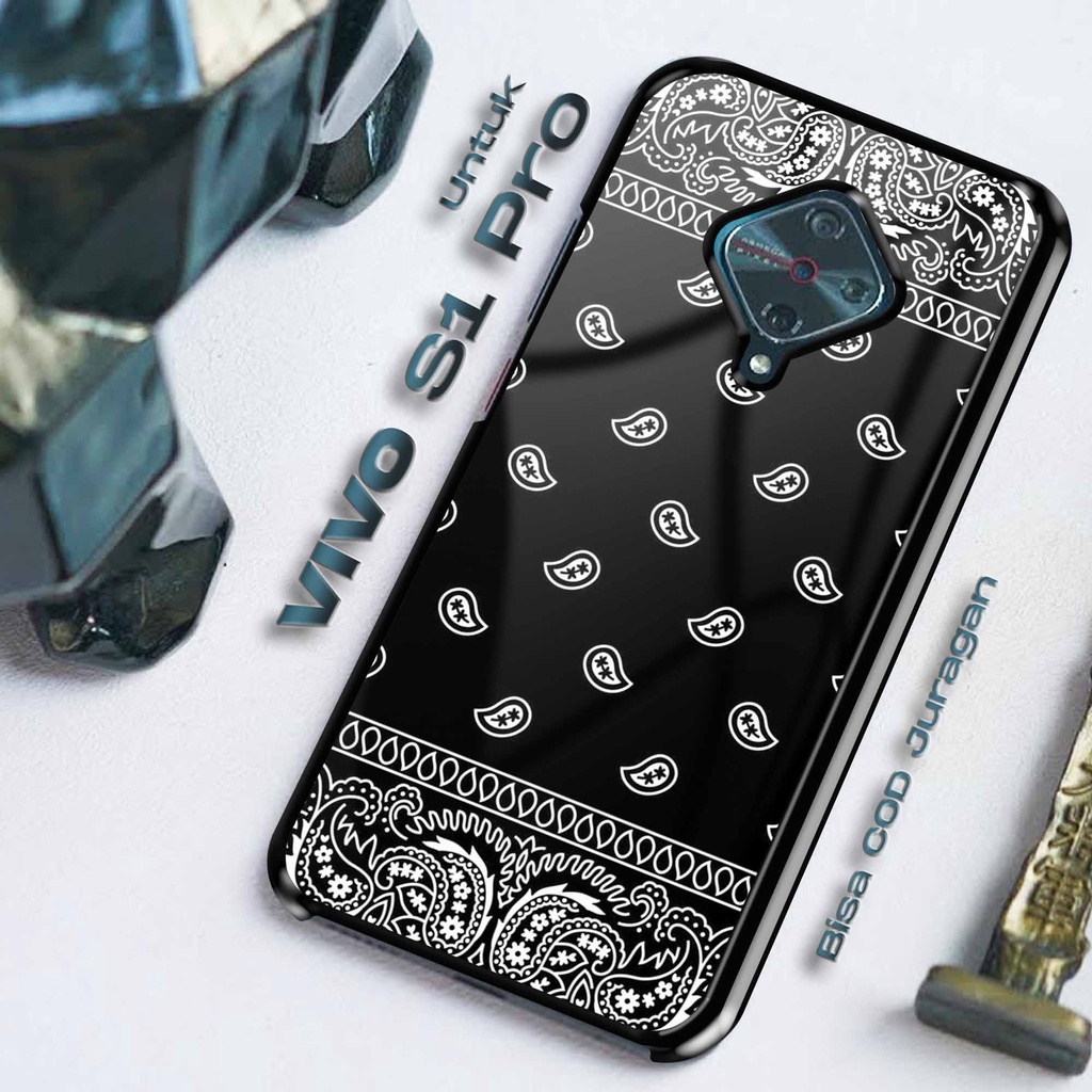 Case VIVO S1 Pro - Casing VIVO S1 Pro [ Batik  ] Silikon VIVO S1 Pro - Case Hp - Case Mewah - Cassin