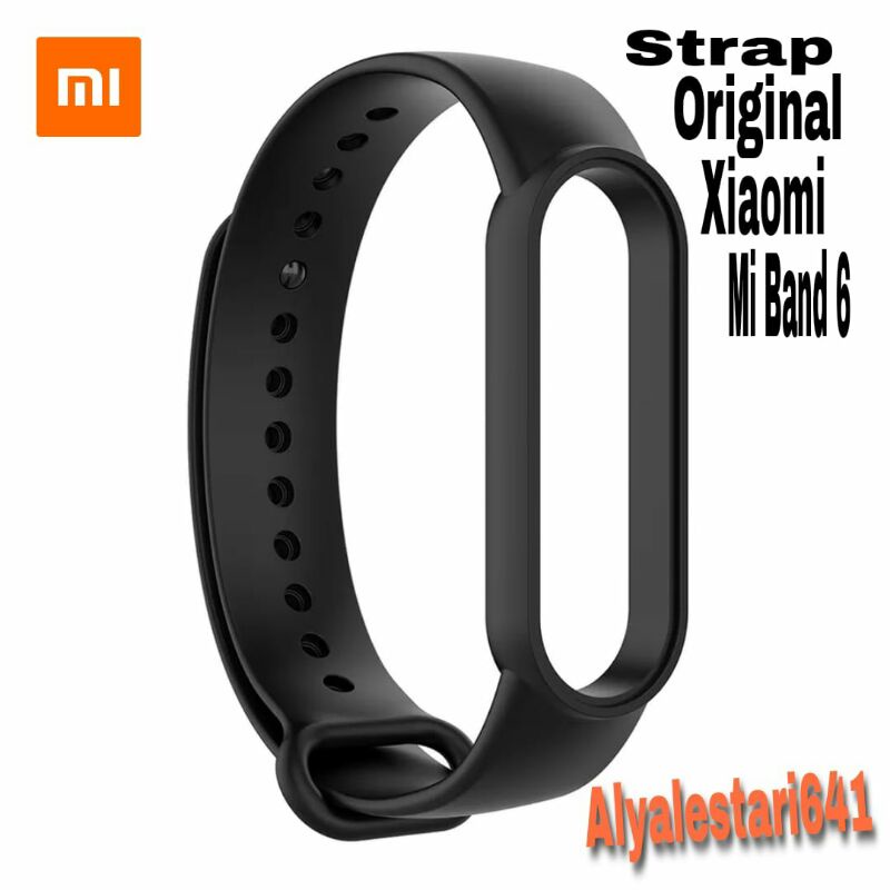 XIAOMI MIBAND 6 STRAP ORIGINAL TALI GELANG MI BAND 6 STRAP MI BAND