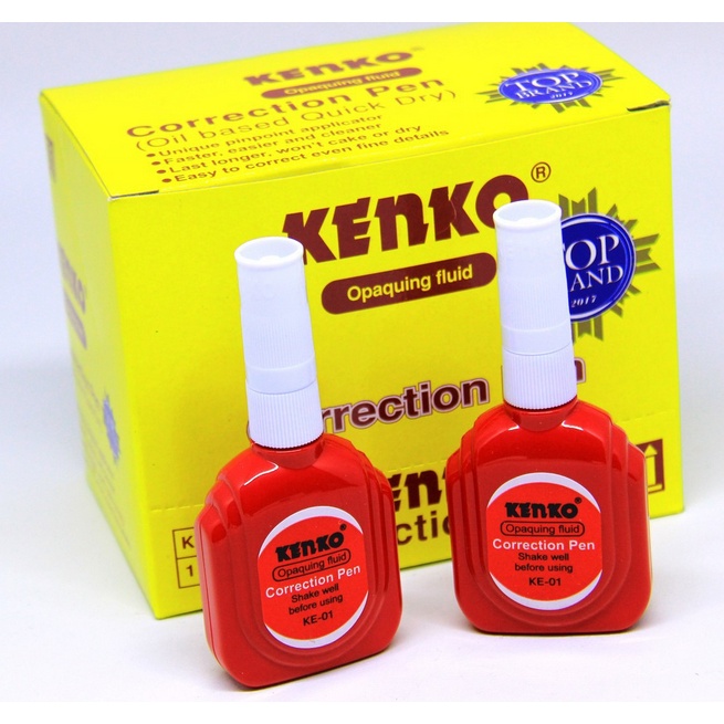 

Stipo Correction cair / TIP EX kenko KE-01 botol merah