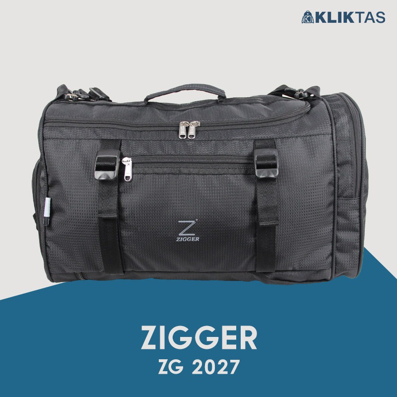 [KLIKTAS] Tas Travel Gym Zigger 2027 Duffle Bag Olahraga Unisex Multifungsi Backpack Tas Ransel Pria