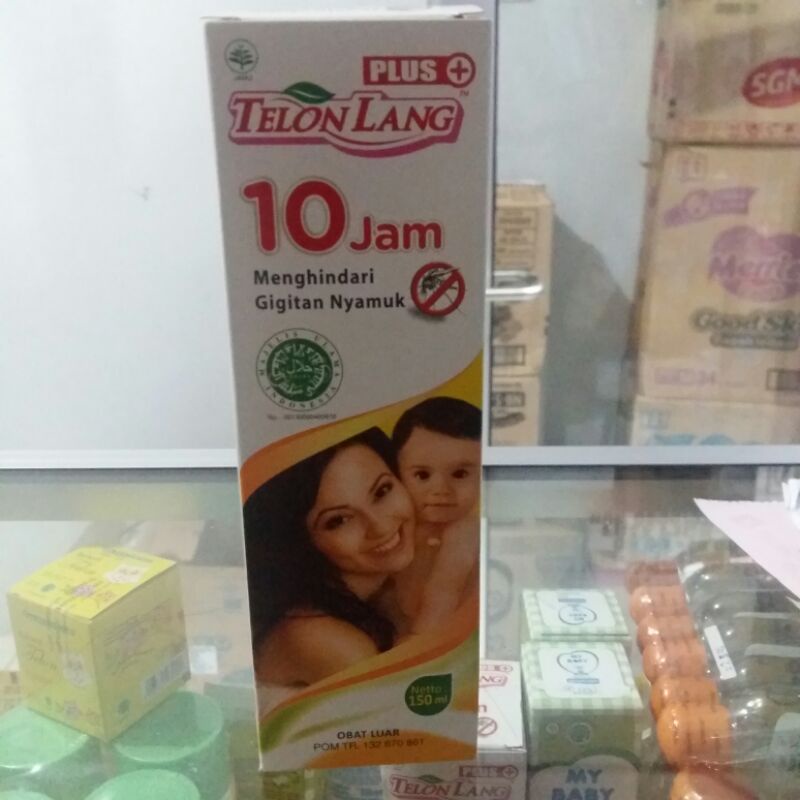 Minyak Telon Lang Plus 10 Jam Anak Bayi 150 ml Anti Nyamuk 150ml