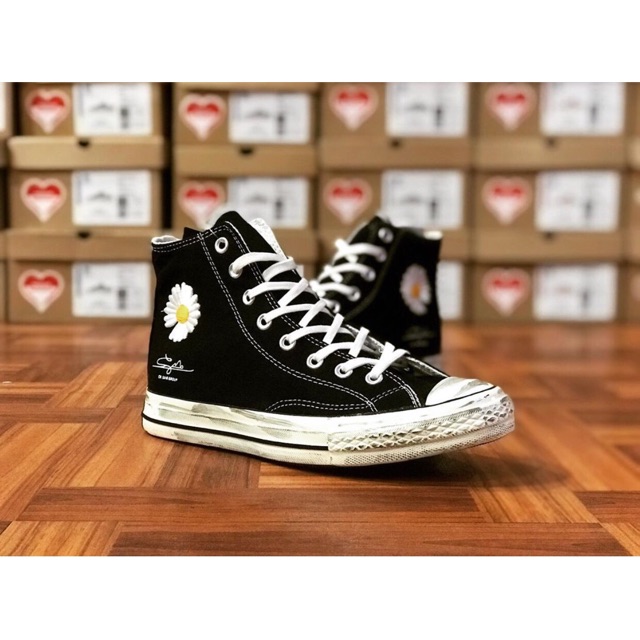 converse high top daisy