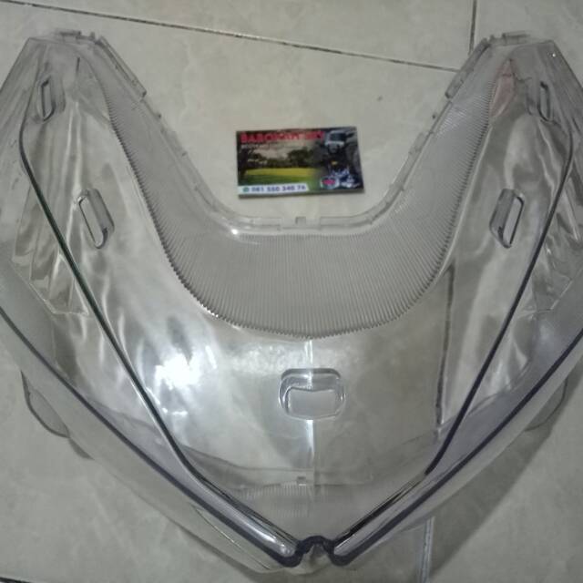 KACA LAMPU DEPAN VARIO 125/150 LED 2015_2017 mika lampu depan vario led lama kaca vario 125/150 led