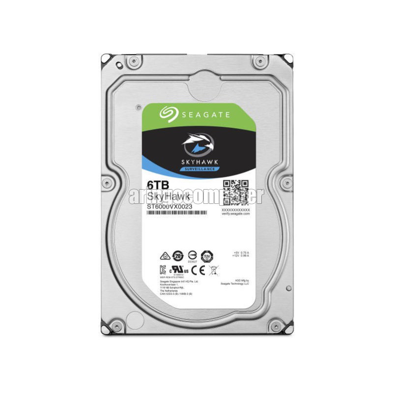 Harddisk Seagate SKYHAWK Surveilance 6TB SATA CCTV