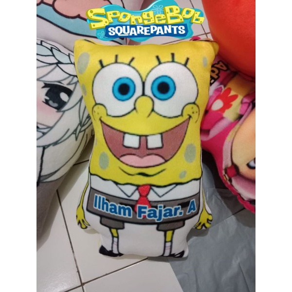 BONEKA KARAKTER SPONGEBOB BANTAL SPONGEBOB MAINAN SPONGEBOB