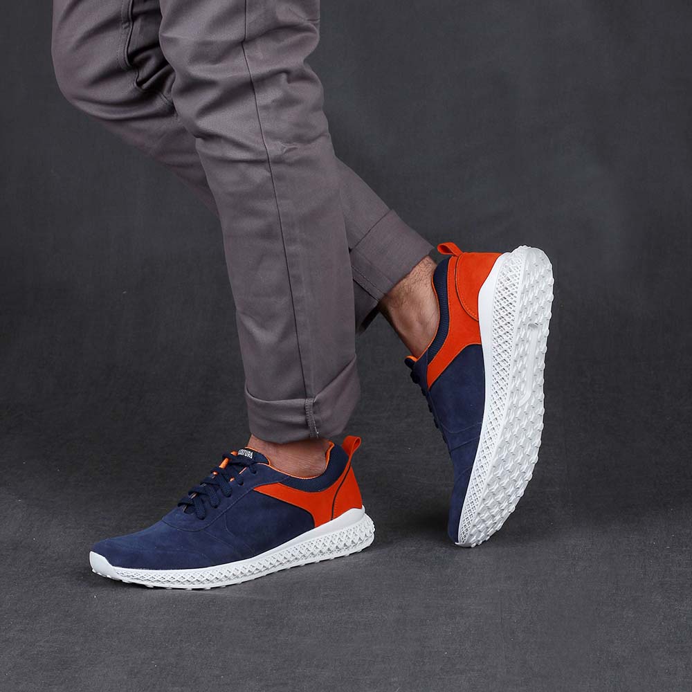 SEPATU SPORT KEREN NAVY ORIGINAL SNEAKERS PREMIU PRIA DEWASA 667