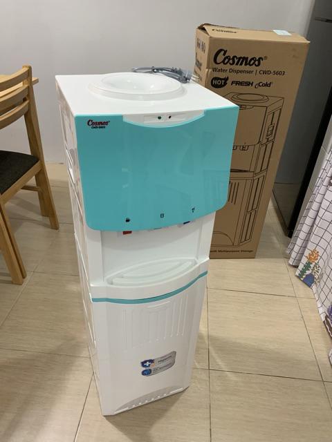 Cosmos Dispenser Tinggi 3 Keran Panas Normaldan Dingin Waterdispenser Cwd5603 Hot And Cool