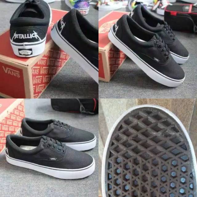 SEPATU VANS AUTHENTIC FULL BLACK HITAM POLOS WHITE PUTIH OLDSKOOL ERA SK8 PREMIUM BNIB ICC IFC DT