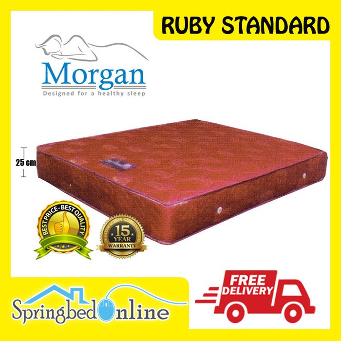 Springbed Matras Kasur Morgan Ruby Standard 100x200 Harga Pabrik