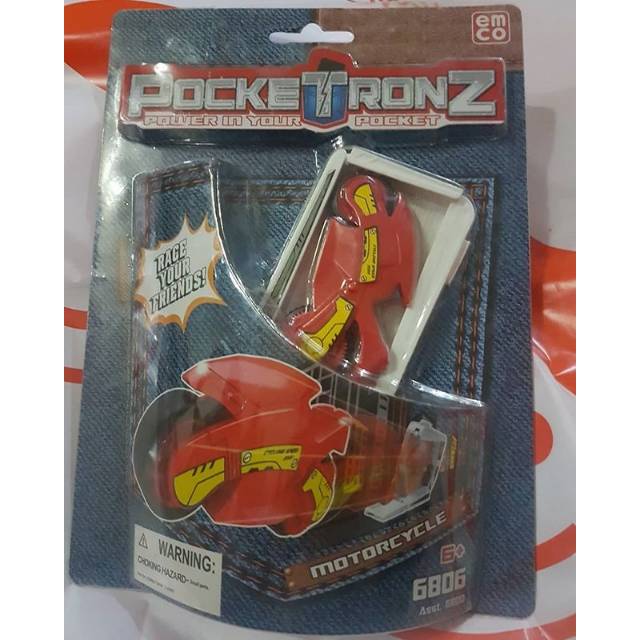 EMCO POCKETRONZ Motorcycle Red