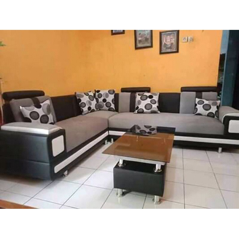 kursi sofa sudut minimalis