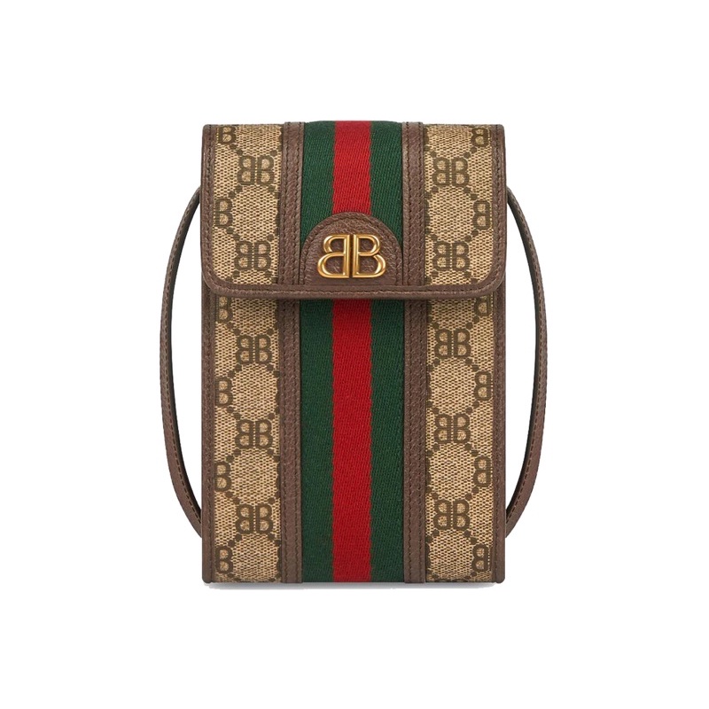 [NEW] Authentic Gucci x Balenciaga Phone Bag GxB balen Original