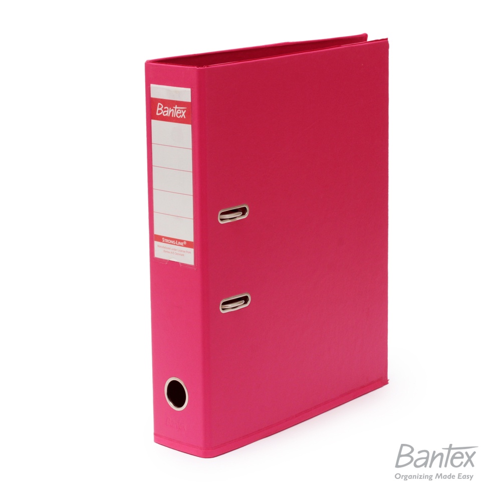 

Bantex Ordner Folio 7 cm PVC Lever Arch File Pink 1465V19 PKM Bandung