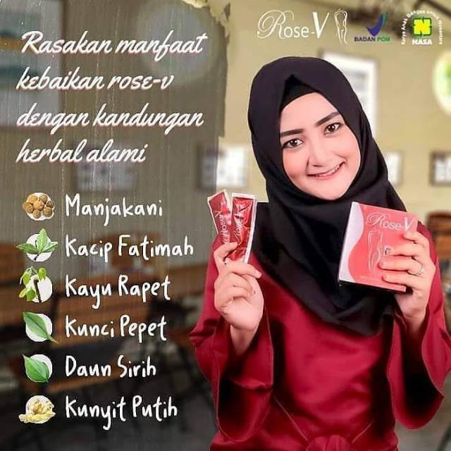 

Rose V minuman herbal alami solusi kewanitaan