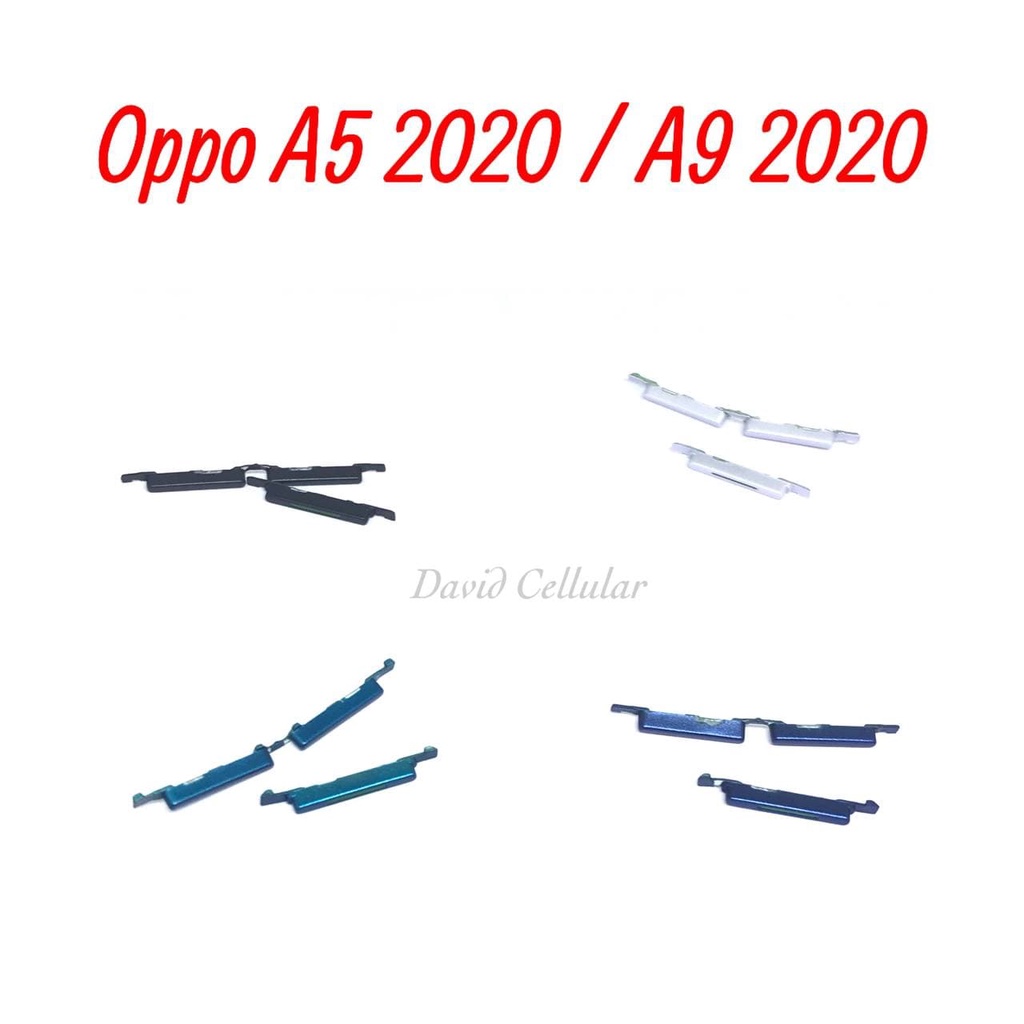 TOMBOL LUAR CASING OPPO A5 2020  / A9 2020 - ON OFF DAN VOLUME