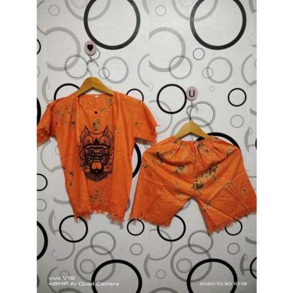 BAJU BARONG SETELAN ANAK  XXL/ SETELAN ANAK KHAS BALI TERMURAH