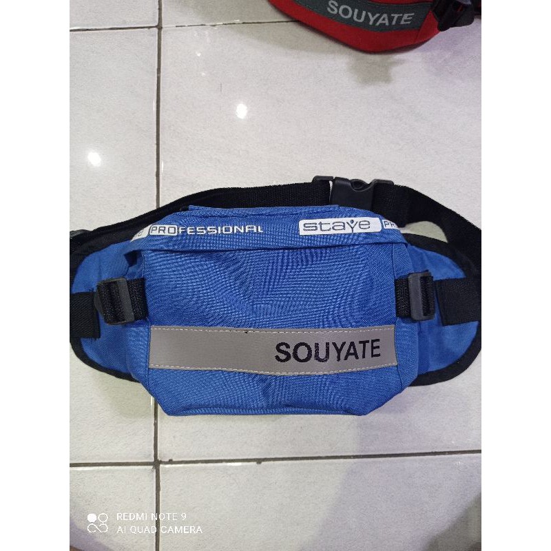 WAISTBAG SOUYATE(HARGA GROSIR )-TAS MURAH-TAS PRIA-TAS WANITA-TAS PINGGANG-TAS SLEMPANG