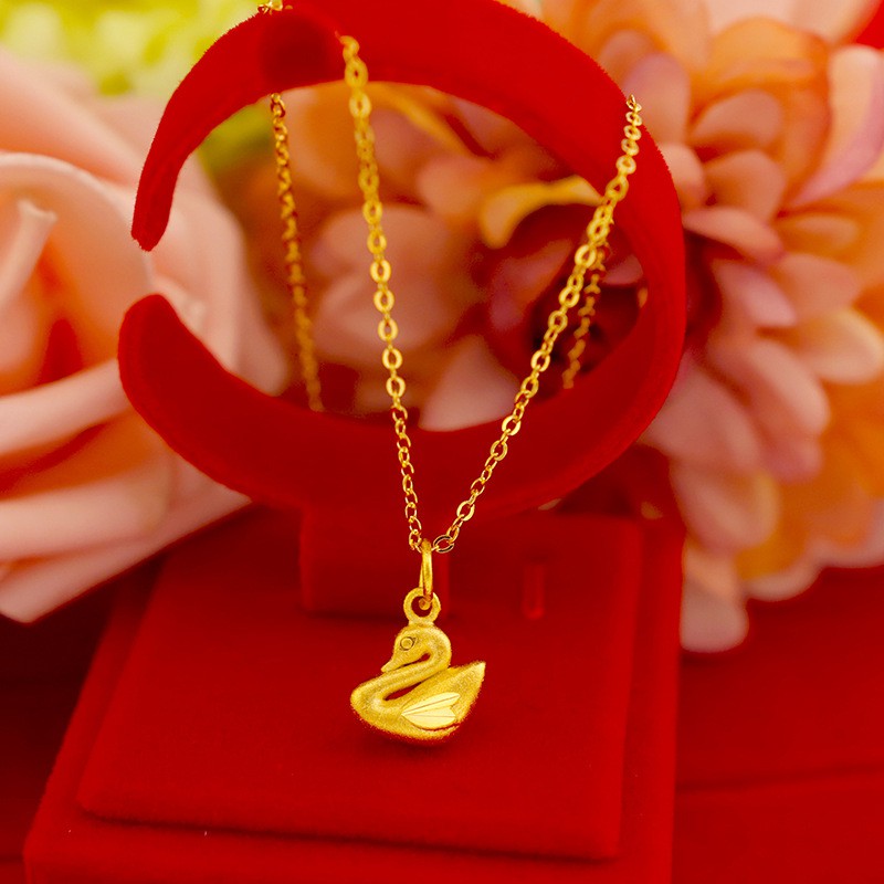 Kalung Emas Plated 24K Dengan Liontin 50 Desain Untuk Wanita