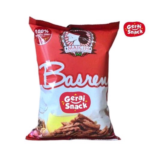 Basreng Maicih AXL - Baso Goreng Pedas Sedang Olahan Ikan Tengiri 100g