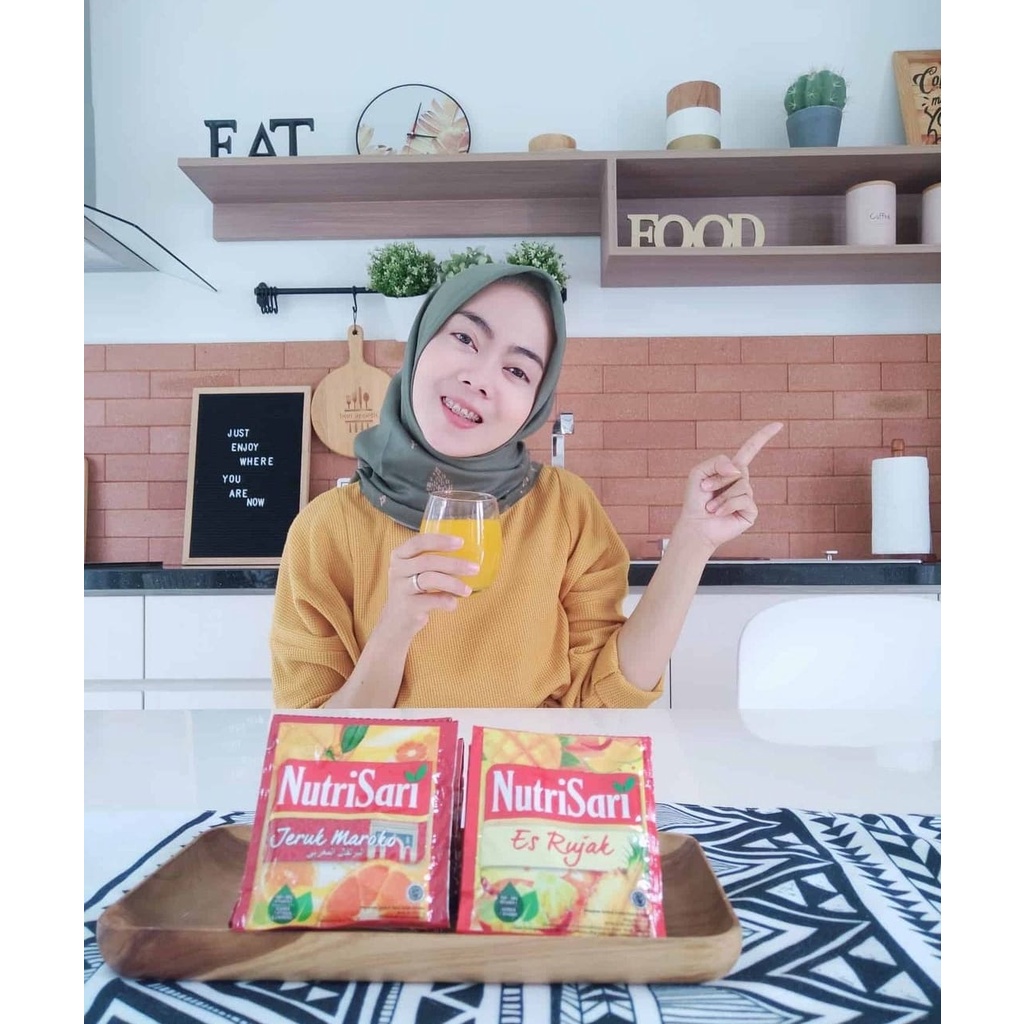 Nutrisari Renceng Minuman Nutri Sari Serbuk Instant Isi 10 Sachet