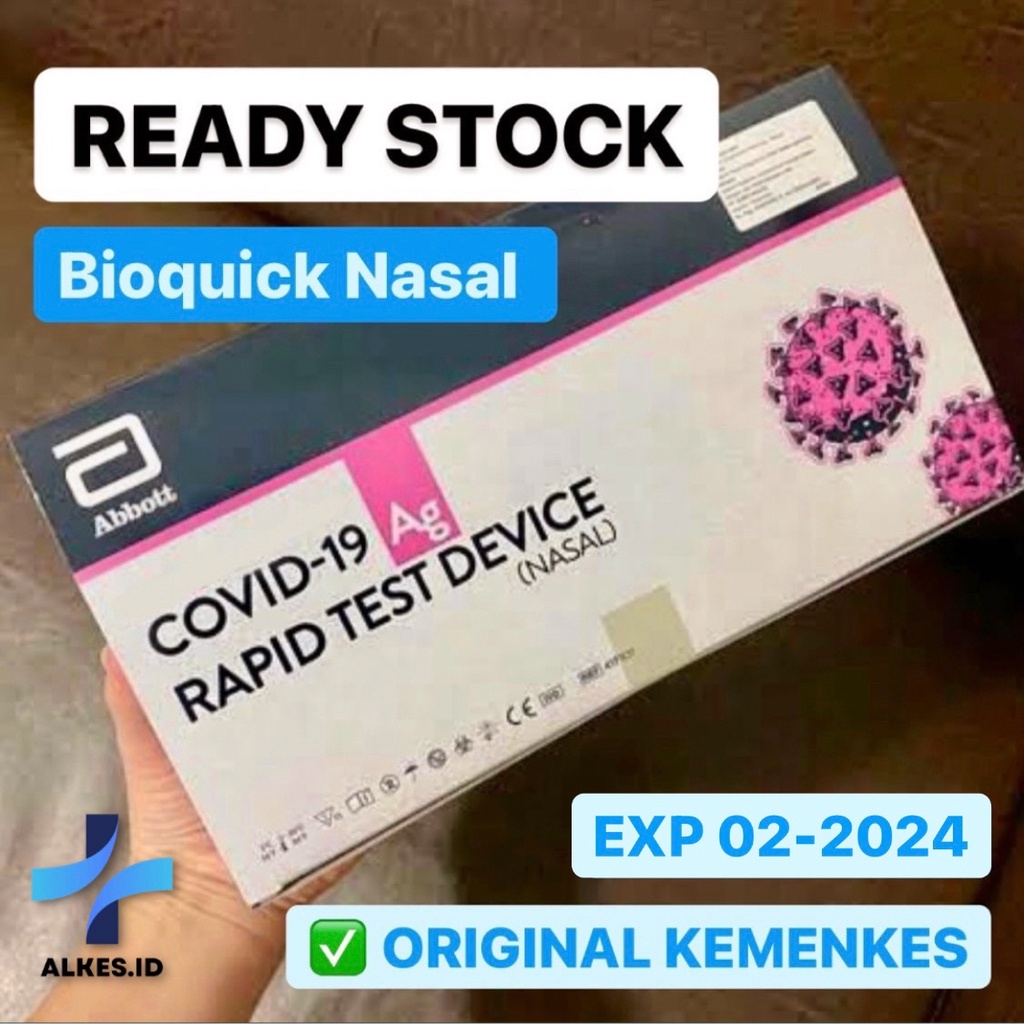 TERMURAH Abbott Antigen Nasal Swab Satuan Ecer Bioquick Abott Abbot