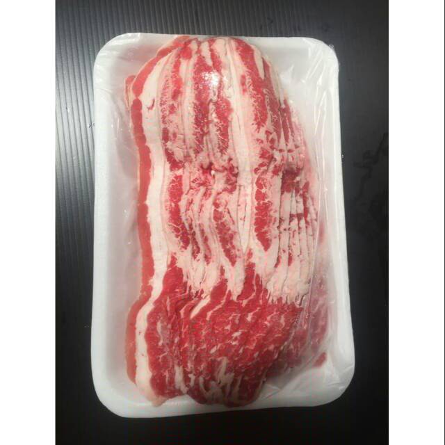 Daging Slice, daging shortplate, daging yoshinoya, daging import US 500gr
