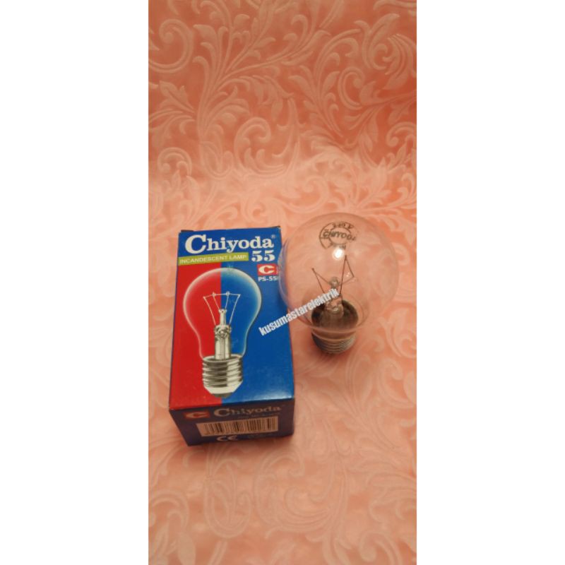 lampu bohlam pijar 75watt.e27.lampu peternak ayam 75 watt.