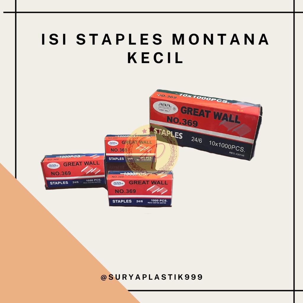 

ISI STAPLES/KLIP GW BESAR