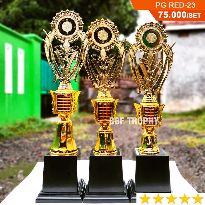 Nay Medali / Piala Set Pagoda Pg Red-23 Juara 1-2-3 Kualitas Terbaik
