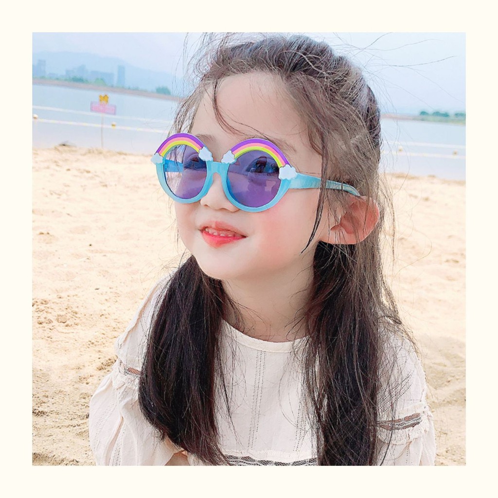 BBS KA-88 Kacamata Anak New Trend/Fashion Anak Unisex Terbaru Model Pelangi/Rainbow High Quality Import Style Korea